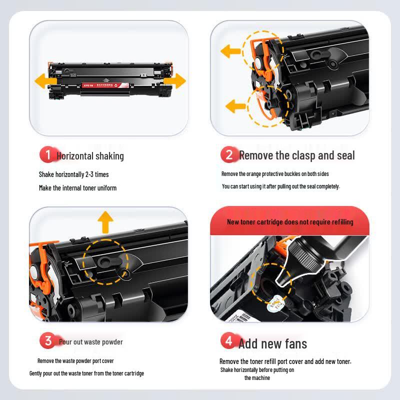 XiYe Compatible Toner Cartridge for HP 388A/88A