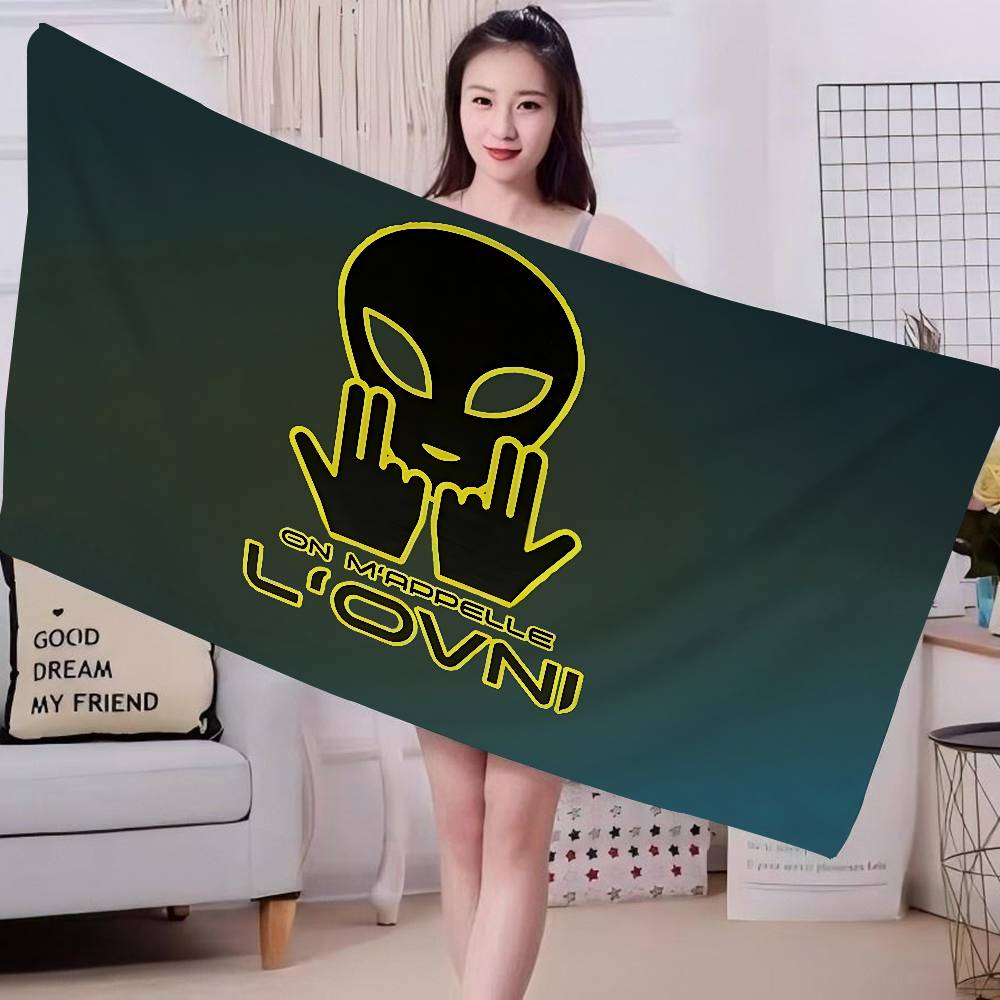 Jul Album Music Anime Beach Swimming Towel Soft Absorbent Washcloth Children's Gifts for Kids Travel Camping Gym