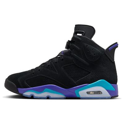 Мужские кроссовки Air 6 Retro Aqua черные Bright-Concord Aquatone CT8529-004