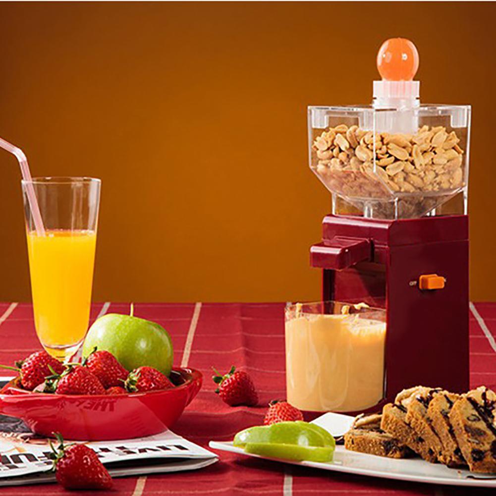 Машина для арахисового масла, электрическая зернодробилка, противоскользящая мельница для кунжутного соуса, ореховая паста, машина для арахиса, миндаля, кешью