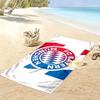 Пляжное полотенце FCB Print, Большое мягкое быстросохнущее полотенце для пляжа, кемпинга, плавания