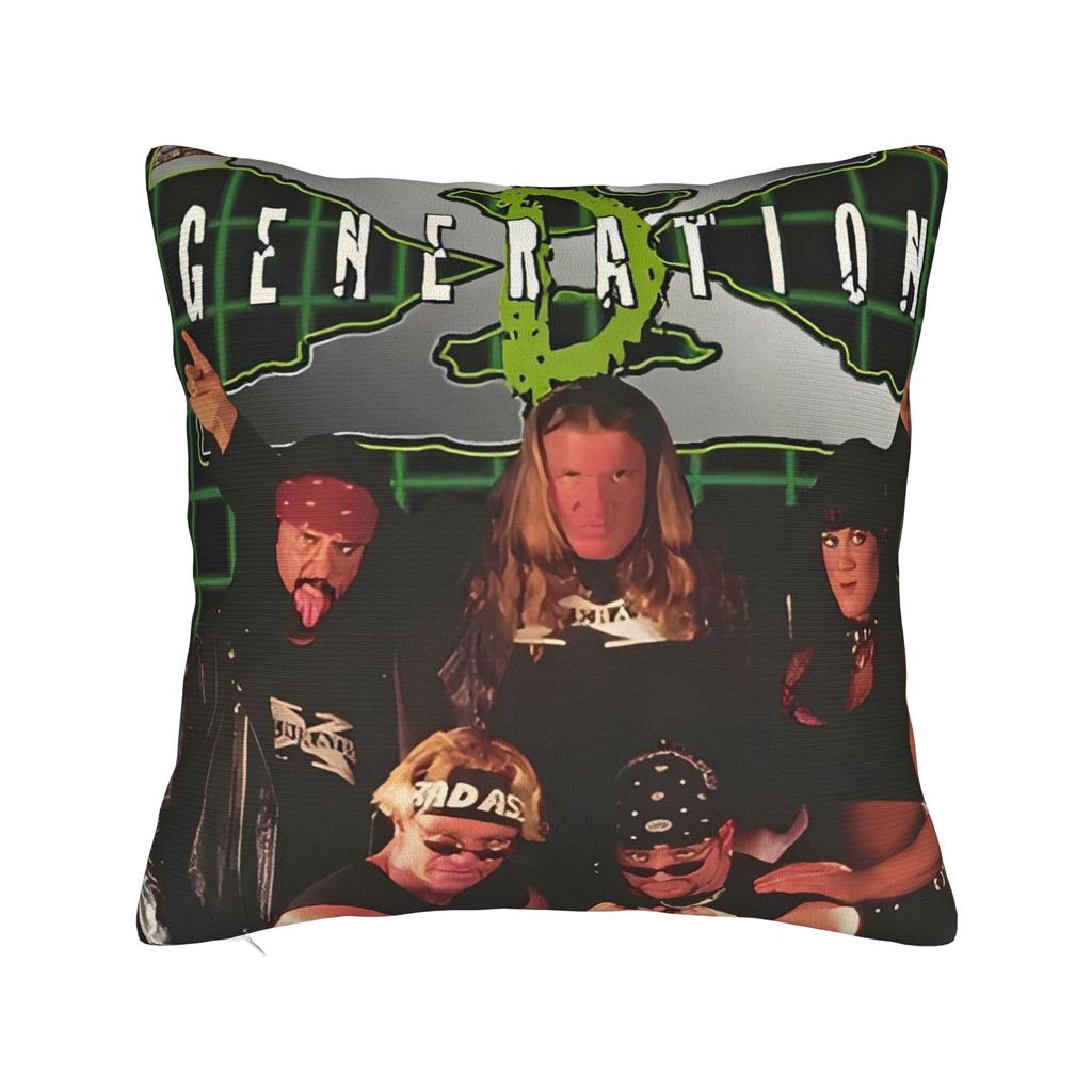 Наволочка для подушки с символикой D-Generation X Удобная наволочка для кресла в гостиной Оригинальные наволочки
