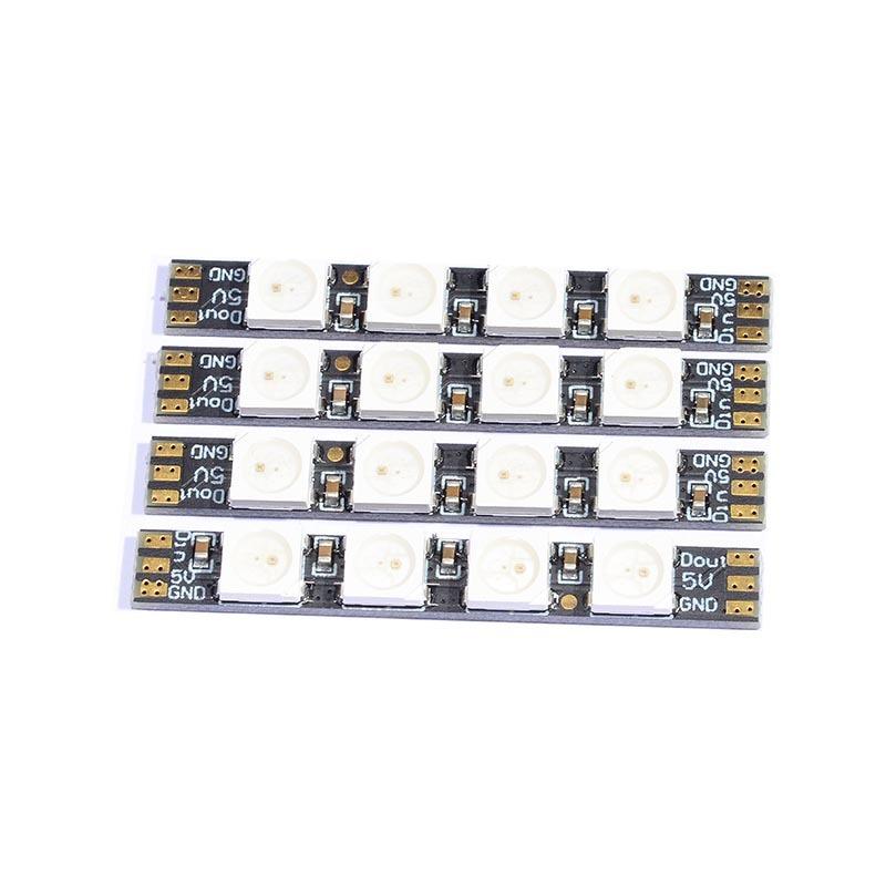 1SET/4PCS PandaRC LED0539 LED light WS2812 5V RGB Programmable Highlight Light strip with cable for RC FPV drones F3/F4 FC
