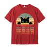 Футболка Every Snack You Make Cat Funny Cat Mom Cat Mama Cat Dad, винтажная мода, хлопковые футболки для мужчин и женщин, большие футболки
