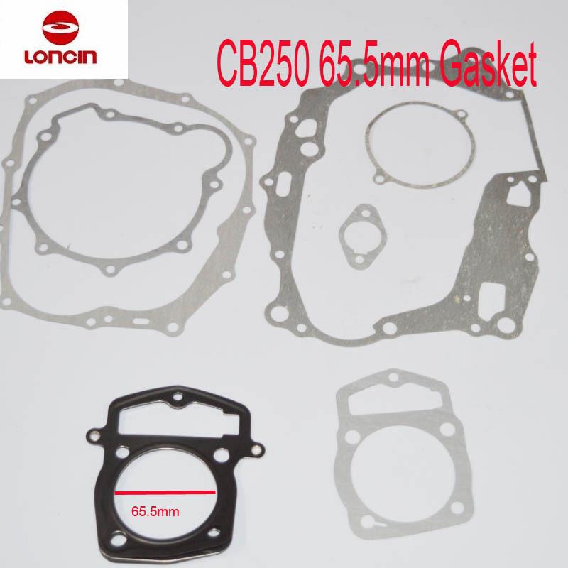 Zongshen 250cc CB250 водяное охлаждение прокладка двигателя loncin прокладка цилиндра квадроцикл квад грязевой ПИТ байк zs165fmm lc166fmm zs169mm lc170mm