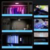 FUTWOD Room Lamp, LED Touch Light, Ice Blue, Night Light, Indoor Light, Car Light, Room Light Bulb, Car, Entrance, Bedroom, Stairs, Universal LED