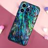 Чехол с текстурой раковины морского ушка для iPhone 16e 16 15 Pro Max 11 12 13 Mini 14 15 Pro Max 15 Plus XR Задняя крышка телефона