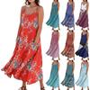 Женское летнее платье, повседневные свободные длинные пляжные платья для отдыха