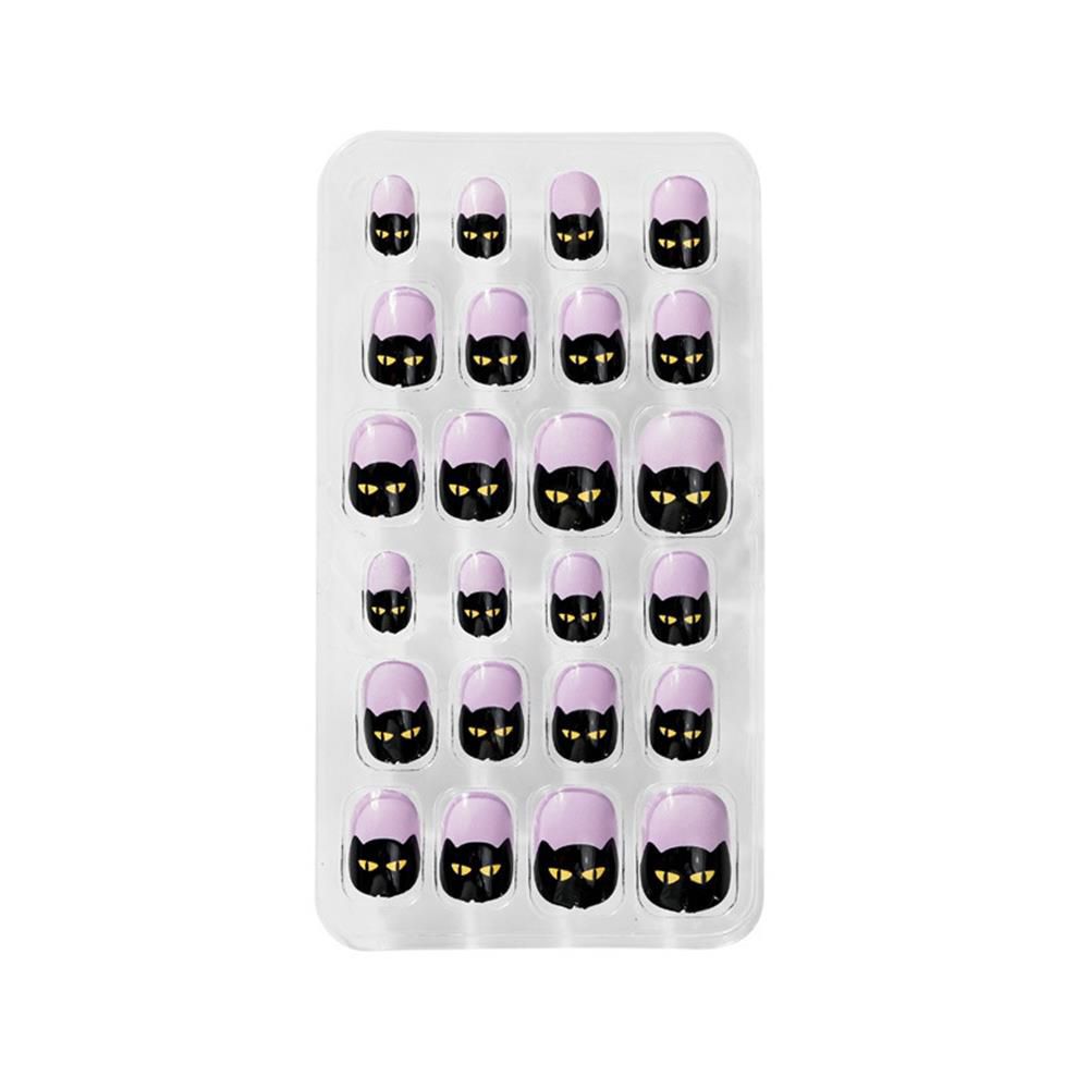 24 шт. акриловые многоразовые накладные ногти для дизайна ногтей накладные ногти полное покрытие накладные ногти накладные ногти