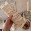 Y2K Knitting Leg Warmers Solid Color Long Stockings Sweet Boot Socks  Autumn and Winter