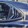 For Toyota Camry Sedan 2018- Car Rear Louver Window Side Shutter Cover Trim Sticker Vent Scoop ABS Carbon Fiber Accessories