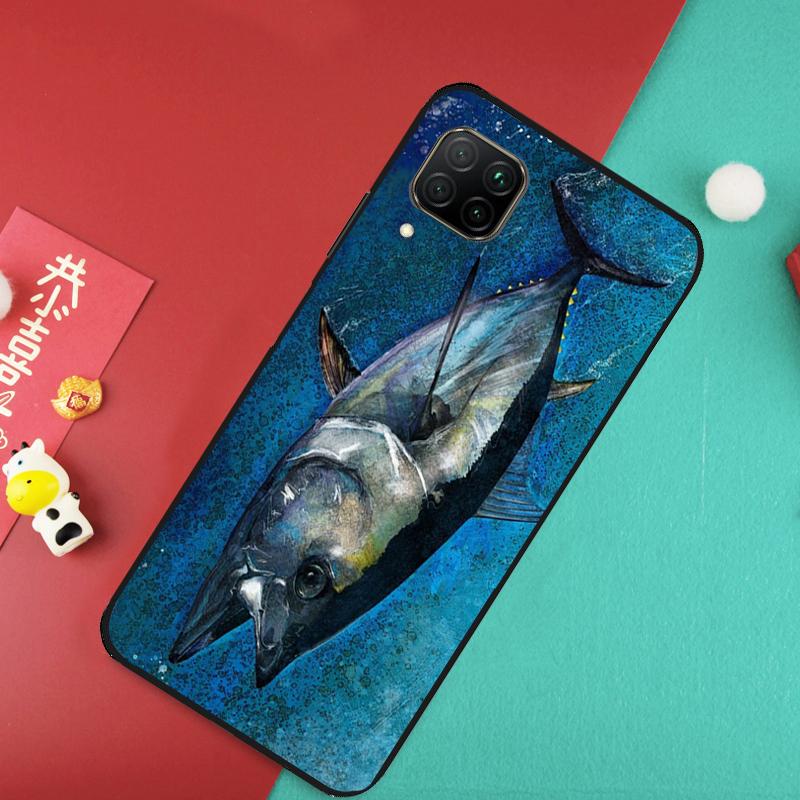 Bluefin Tuna For Huawei Nova 9 10 SE 11 Pro 7i 8i 11i 12i Y73 Y72 Y61 Y91 Y90 Y70 Y60 P30 P40 Lite Case