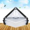 Transparent Anti-Aging Greenhouse Plastic Sheet - Thickened, Dustproof, Rainproof, Insulating, Cold Protection for Decoration and Breeding.