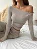 European and American fashion casual suit women's long-sleeved autumn and winter two-piece set, open-button top and trousers