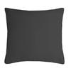 Coussin polyester uni 40 x 40 cm Pop color anthracite