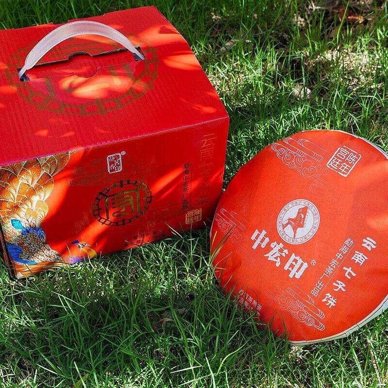 357 г Черный чай Пуэр премиум-класса Zhonghong ying Спелый чай Пуэр Полезный напиток