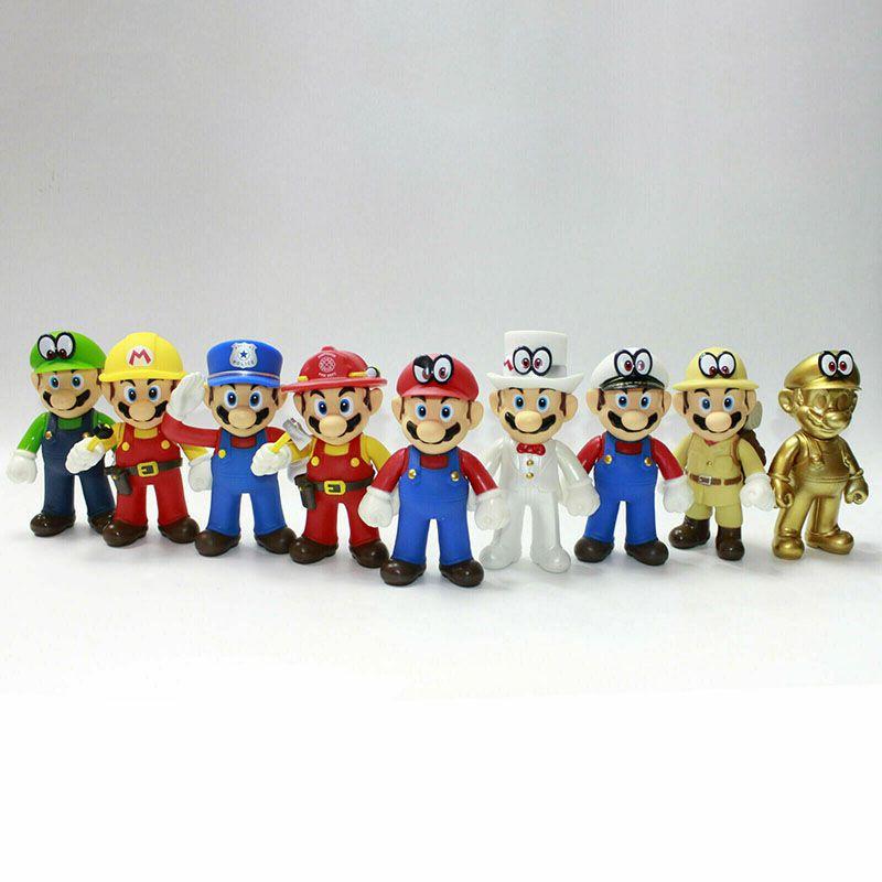 Классическая привлекательность Super Mario Bros. Коллекционная ПВХ фигурка-игрушка «Одиссея»