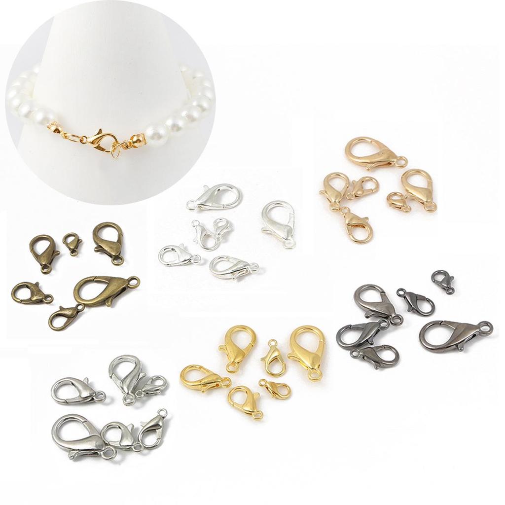 Zinc Alloy Lobster Clasp Connectors for Jewelry Making