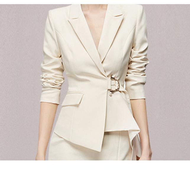 Зимний новый стиль, женская элегантная модная куртка и юбка с поясом, офисные женские костюмы с юбкой