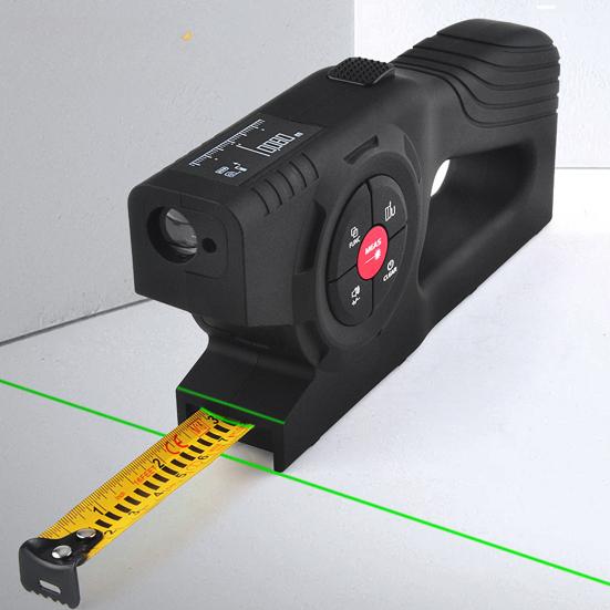 Цифровая рулетка Цифровой дисплей Компактная Портативная Перезаряжаемая Профессиональная Точная Рулетка