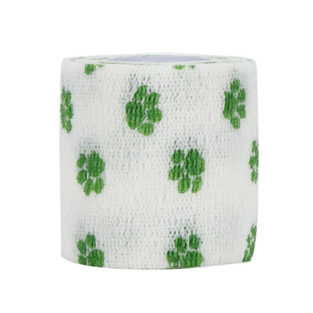 Stretchable Dog Paw Wrap Non-woven Fabric Non-woven Bandage No-glue Vet Wrap First Aid Use