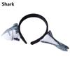 Shark Women Gift Carrot Shark Headband Accessories Funny Hair Hoop