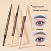 Helen Liren Double-Headed Eyebrow Pencil: Waterproof, Smudge-Proof, Sweat-Proof, Long-Lasting Color.