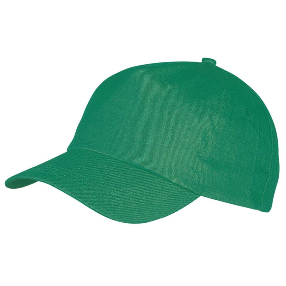 (Green) Baseball Cap Mens Womens Adjustable Plain Hat