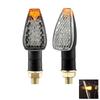 2/4pcs/set Motorcycle LED Turn Signals Flashing Motorbike LED Bendable Daytime Running Lights Universal Car Accessories