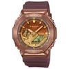 Мужские часы G-SHOCK из нержавеющей стали, водонепроницаемость 200 м, аналогово-цифровые, ударопрочные, кварцевые, GM-2100CL-5A