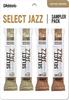 D'Addario WOODWINDS Jazz Select Baritone Sax Reed Sampler Pack F3S F3M UF3S UF3M DSJ-L3S