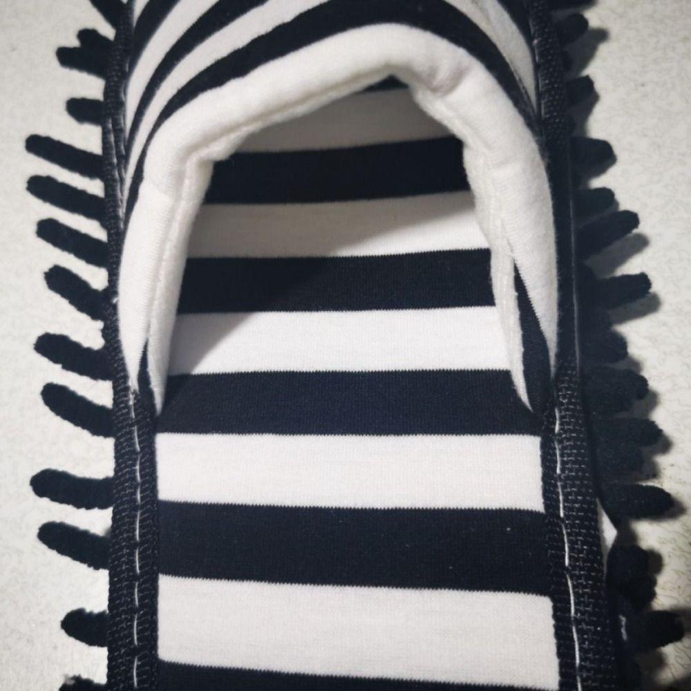 Microfiber Wiping Slippers Portable Cleaning Slippers Cleaning Tools Mopping Shoes Unisex