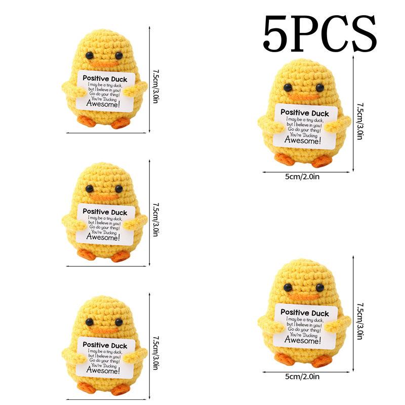 Crochet Doll Finished Crochet Animals Fruit Ornament Cartoon Hand Woven Octopus Frog Ornament Cute Room Decor Desk Decorations