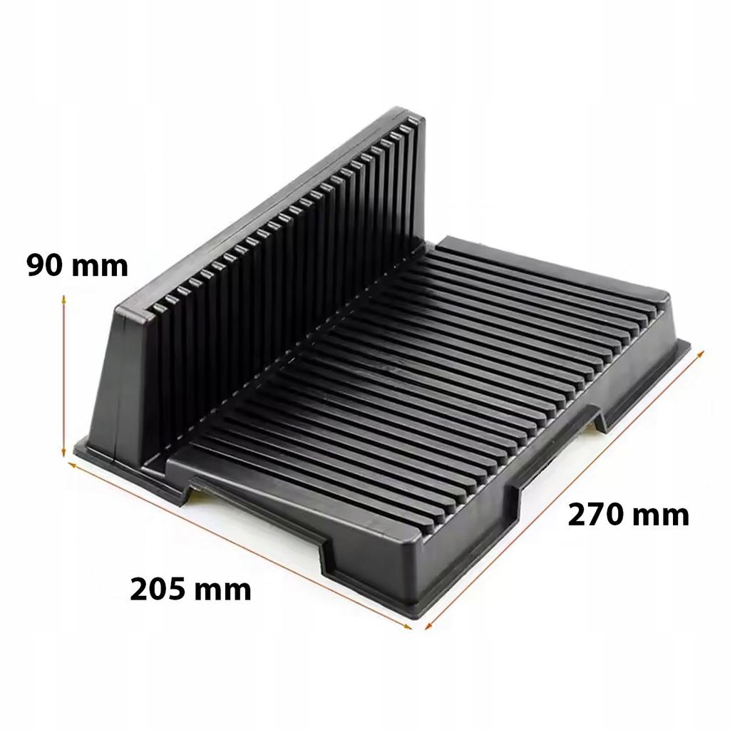 Antistatic L-Shaped Pcb Rack With 25 Pockets