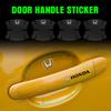 AAAMB1 4/8Pcs Car Door Handle Bowl Scratch Protective Transparent Stickers Auto Exterior Accessories For Honda Civic XR-V HR-V CRV Fit
