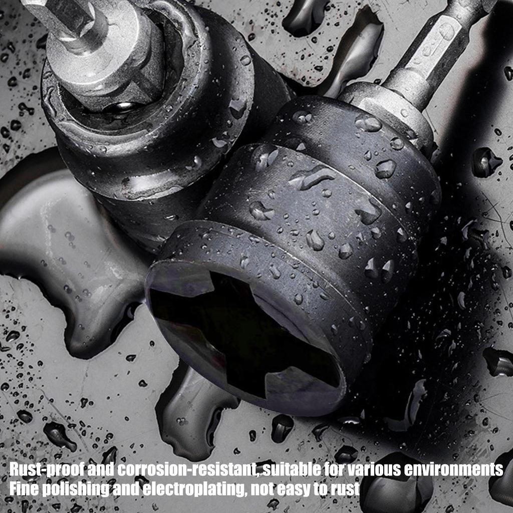 Универсальный адаптер для ножничного автомобильного домкрата, адаптер для стабилизатора RV, адаптер для дрели, инструмент для разборки автомобиля, шаровая опора из стали, ударный гайковерт