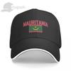 Mauritania Flag With Letter Baseball Cap Unisex Women Summer Unisex Hip Hop Caps Cotton Snapback Golf Hat Fishing Caps