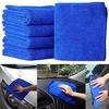 5Pcs Fabulous Great Blue Wash Cloth Car Auto Care Microfiber Cleaning Towels