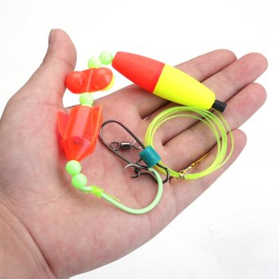 FISHKING 1 шт. Оснастка для ловли сома, поплавковая оснастка для ловли сома, снасти для ловли сома, оснастка Santee 6/0, 8/0, круглые крючки для поплавков-колышек для ловли сома