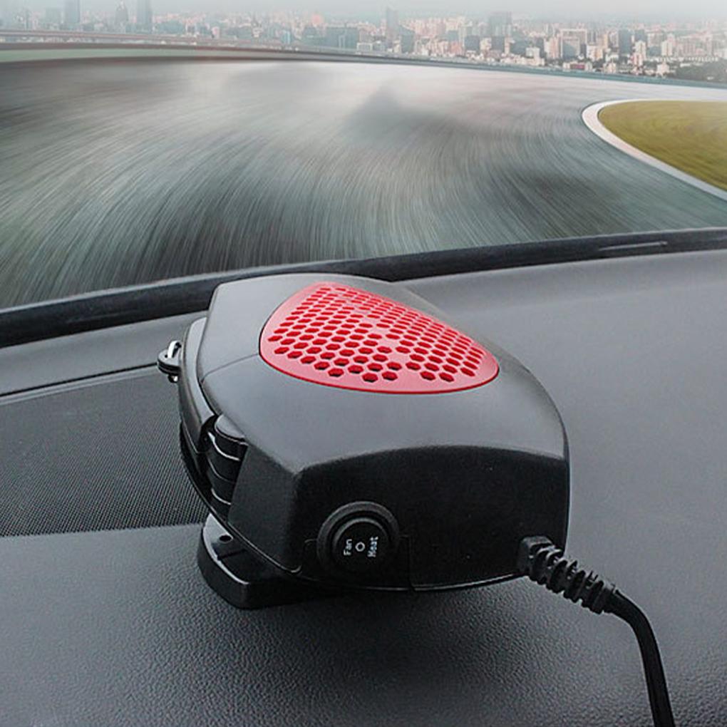 ABS Made Windshield Defroster Scratch-proof And Tear-resistant 360 Rotation Portable Car Heater
