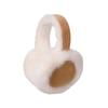 Winter Earmuff for Women Girls Foldable Fluffy Ear Warmer Soft Faux Fur Warm Ear Cover for Cold Weather Outdoors