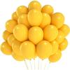 Balloon - Yellow Khaki - 10" 25 Cm - 50 Pieces - Helium - Natural Latex