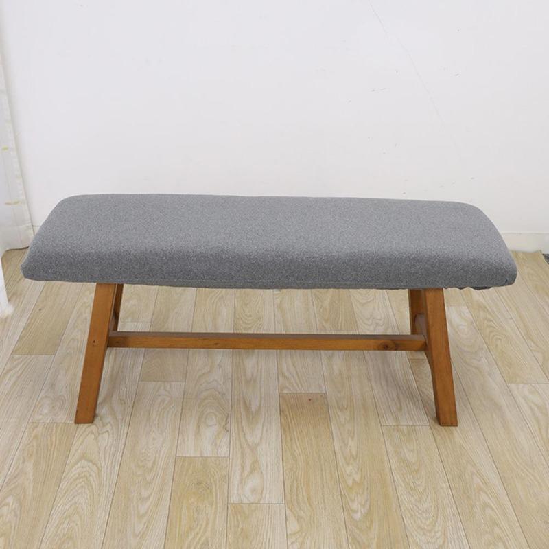 Чехол для табурета для ног, однотонный чехол для табурета, чехол для длинной скамьи, чехол для скамьи для фортепиано, чехол для стула, универсальный эластичный многоцветный чехол для сиденья