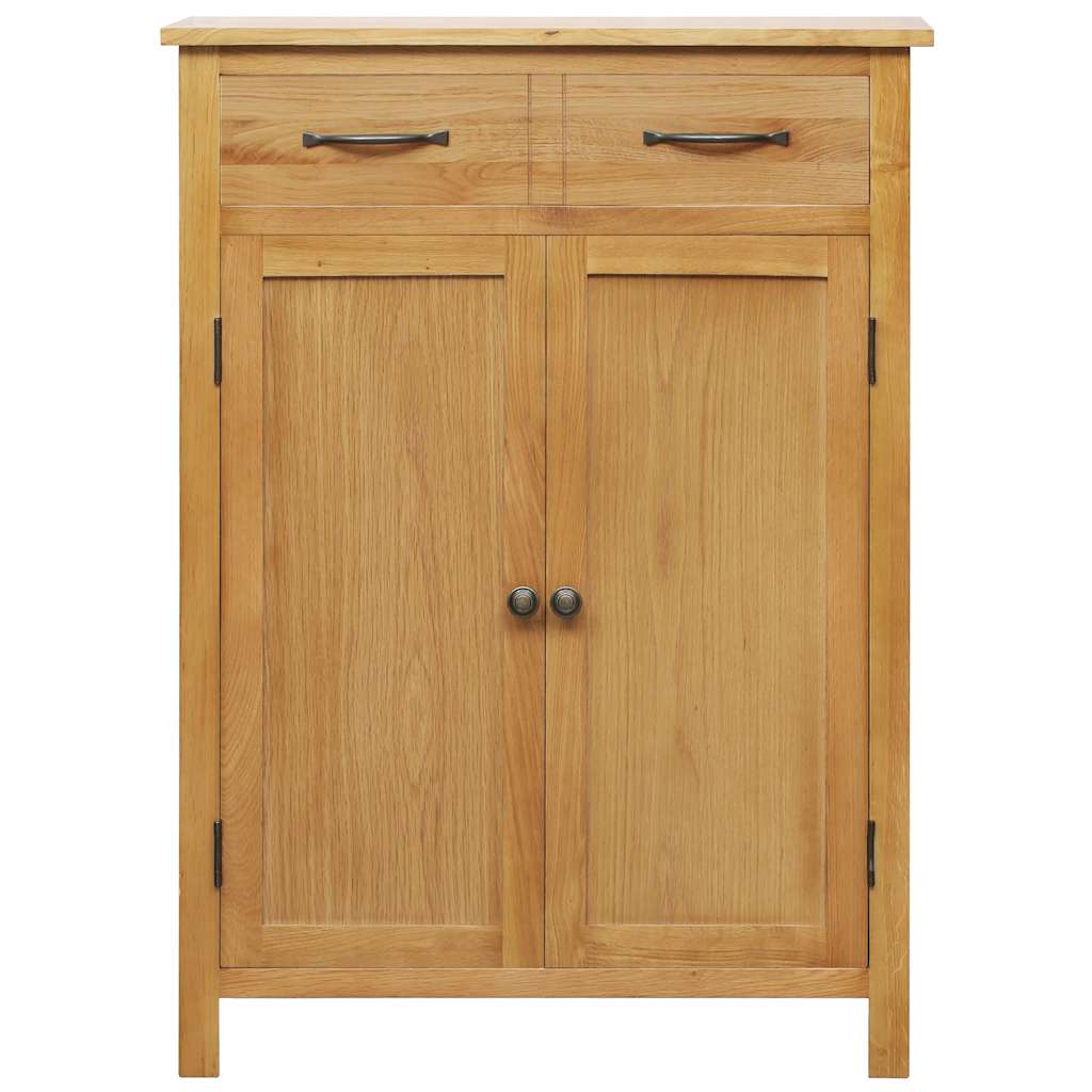 Shoe Cabinet 76 x 37 x 105 cm Solid Oak