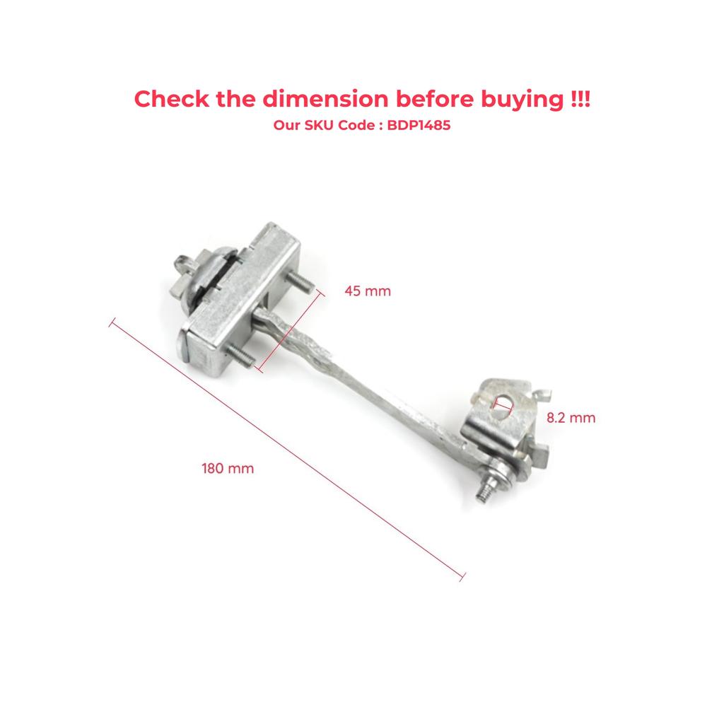 BDP1485 Front Right Door Stop Check Assy Limiter Strap for Mercedes Sprinter W901 W902 W903 W904 W905 VW LT MK2 1996-2006