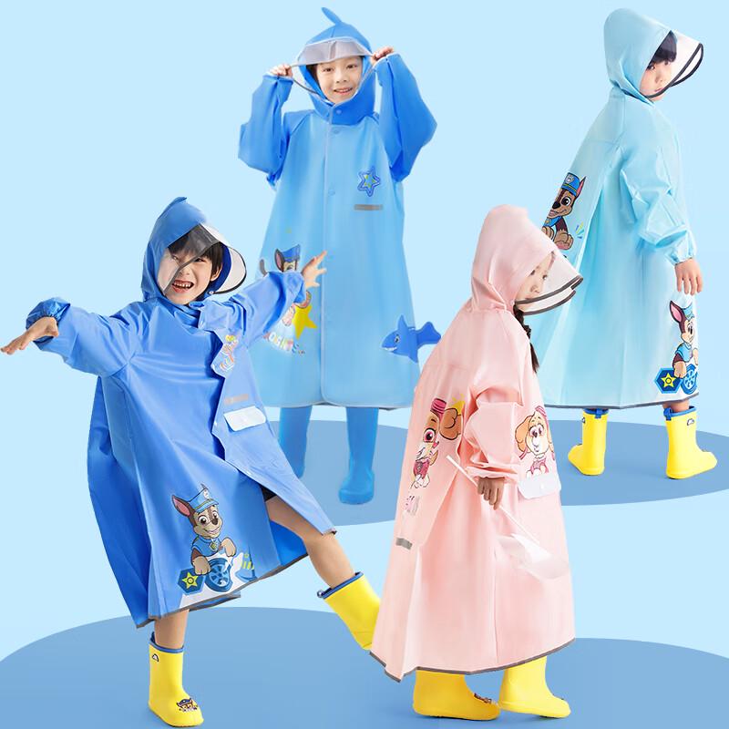PAW PATROL Kids' Raincoat with Backpack Slot