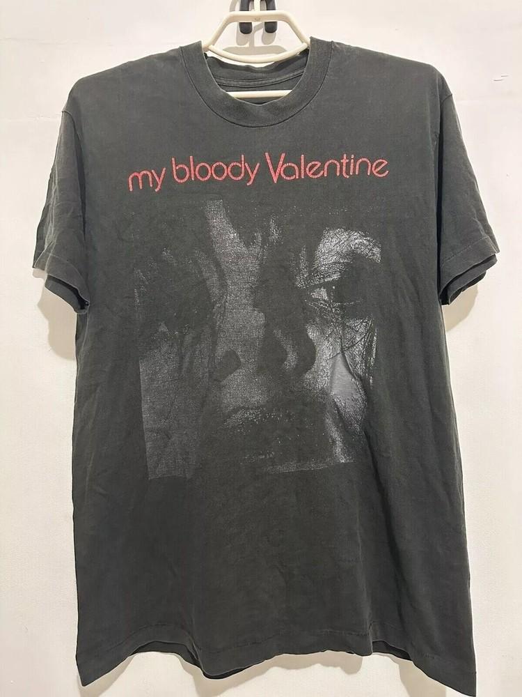 Vtg 1990’s My Bloody Valentine Feed Me With Your Kiss Black Unisex TShirt Unisex T-Shirt
