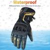 Winter Motorcycle Gloves Men Women Waterproof Windproof Thermal Lined Riding Long Style