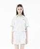 LARTIGENT Lls Terry Half Open Top(White)