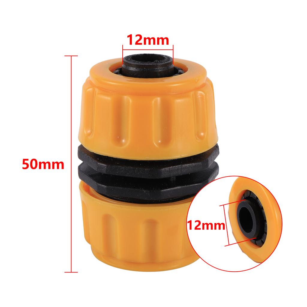 Быстроразъемное соединение для воды 1/2" 5/8" 1" водопроводная труба быстроразъемное соединение шланг трубка ремонтный соединитель адаптер для крана для полива сада